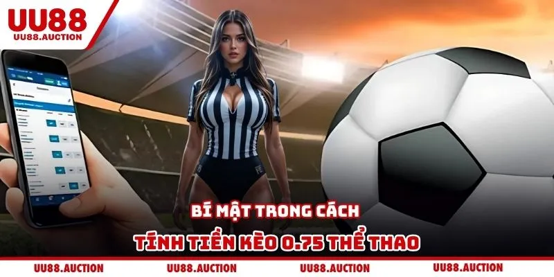 Bí mật trong cách tính tiền kèo 0.75 thể thao