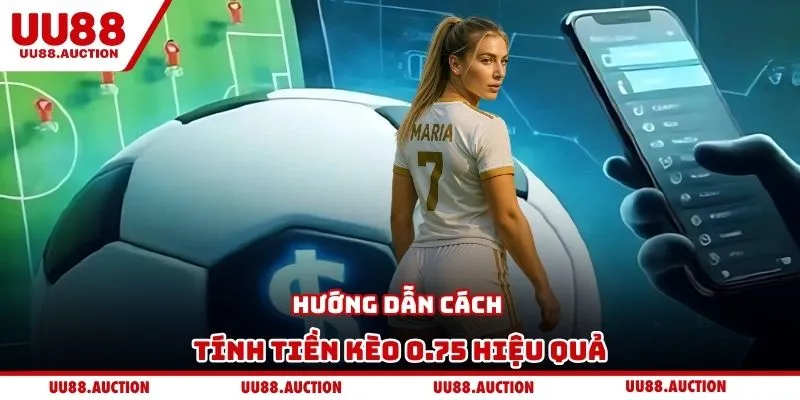 Hướng dẫn cách tính tiền kèo 0.75 hiệu quả