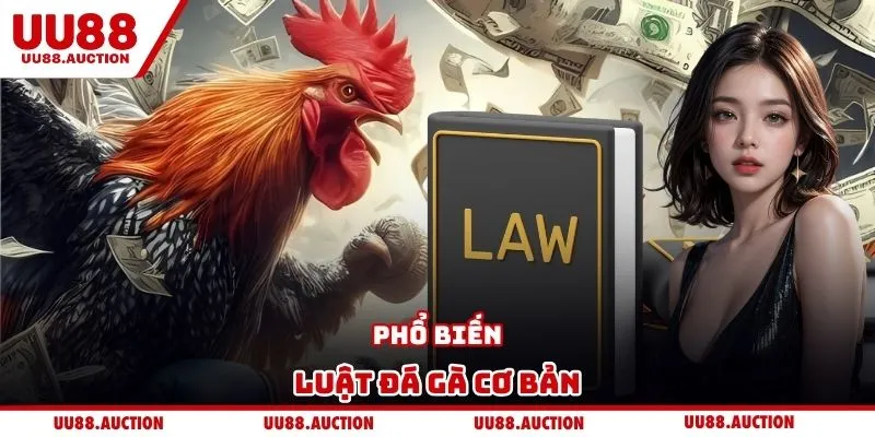 Phổ biến luật đá gà cơ bản 