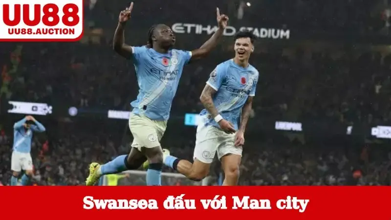 swansea đấu với man city
